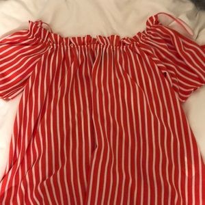 Off the shoulder top